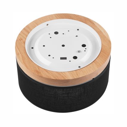 Brilagi - LED Stropní svítidlo BELLADONNA 1xE27/15W/230V pr. 30 cm černá/dub