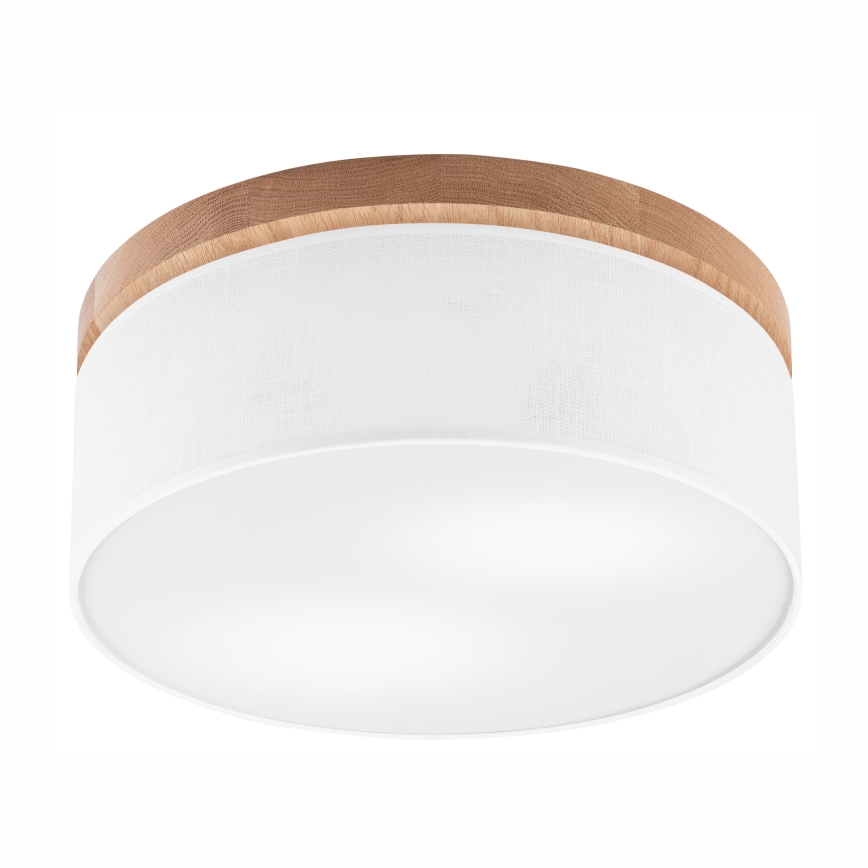 Brilagi - LED Stropní svítidlo BELLADONNA 2xE27/15W/230V pr. 40 cm bílá/dub
