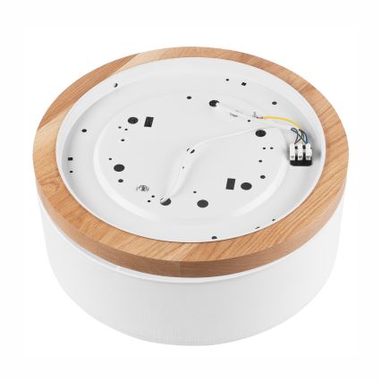 Brilagi - LED Stropní svítidlo BELLADONNA 2xE27/15W/230V pr. 40 cm bílá/dub