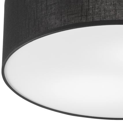 Brilagi - LED Stropní svítidlo BELLADONNA 2xE27/15W/230V pr. 40 cm černá/borovice