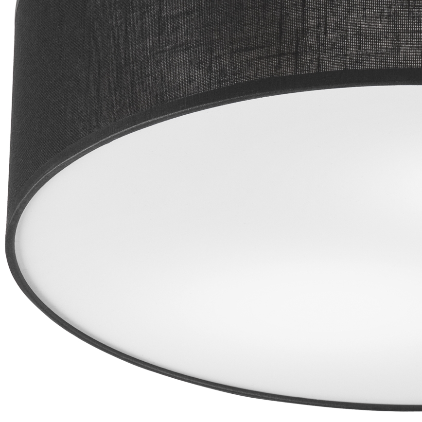 Brilagi - LED Stropní svítidlo BELLADONNA 2xE27/15W/230V pr. 40 cm černá/borovice