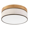 Brilagi - LED Stropní svítidlo BELLADONNA LED/20W/230V pr. 30 cm krémová/dub