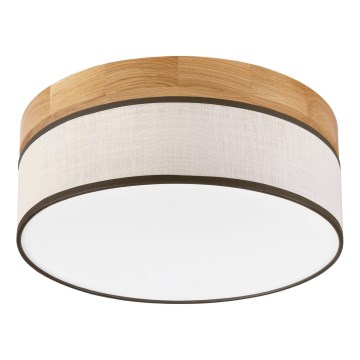 Brilagi - LED Stropní svítidlo BELLADONNA LED/20W/230V pr. 30 cm krémová/dub