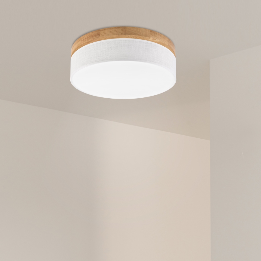 Brilagi - LED Stropní svítidlo BELLADONNA LED/36W/230V pr. 40 cm bílá/dub
