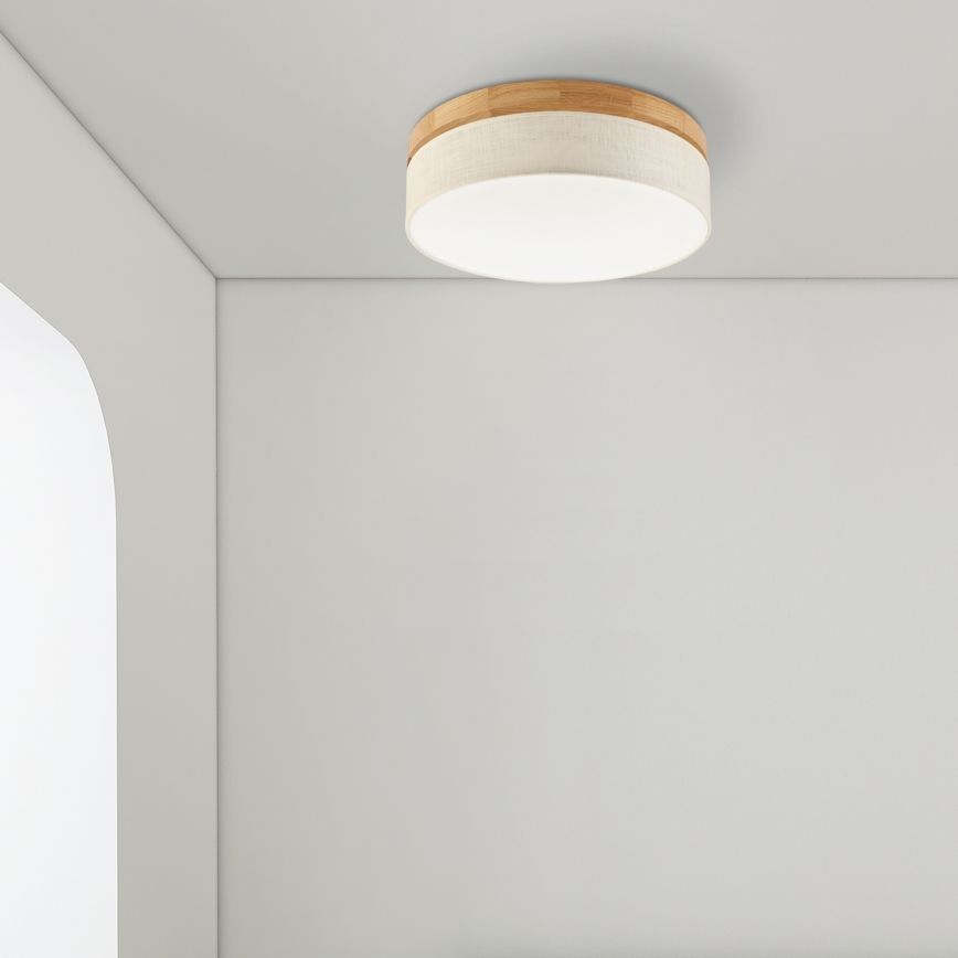 Brilagi - LED Stropní svítidlo BELLADONNA LED/36W/230V pr. 40 cm krémová/dub