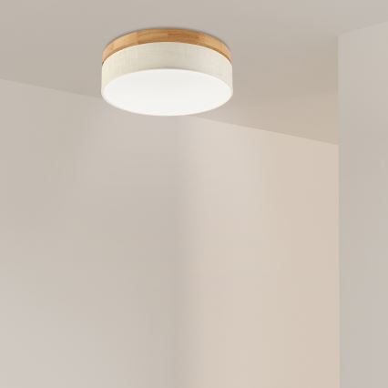 Brilagi - LED Stropní svítidlo BELLADONNA LED/36W/230V pr. 40 cm krémová/dub