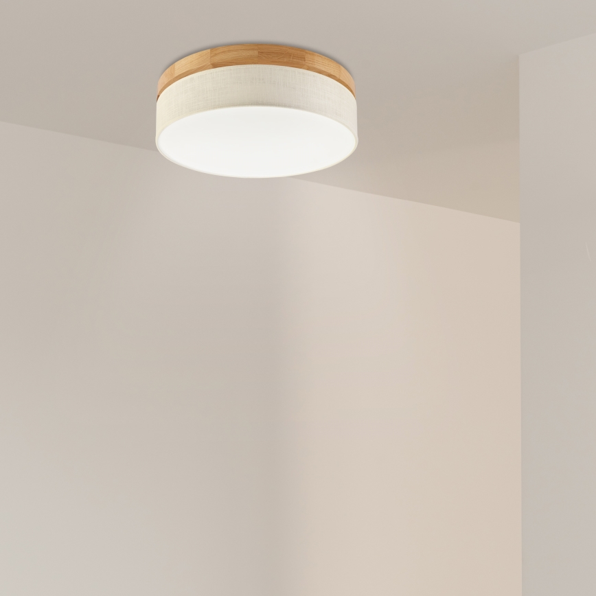 Brilagi - LED Stropní svítidlo BELLADONNA LED/36W/230V pr. 40 cm krémová/dub