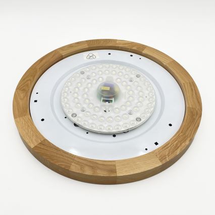 Brilagi - LED Stropní svítidlo BELLADONNA LED/36W/230V pr. 40 cm krémová/dub