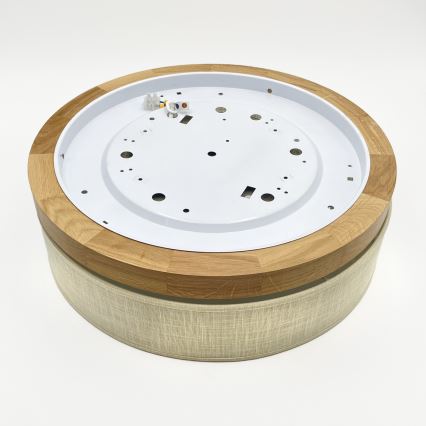 Brilagi - LED Stropní svítidlo BELLADONNA LED/36W/230V pr. 40 cm krémová/dub
