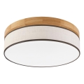 Brilagi - LED Stropní svítidlo BELLADONNA LED/36W/230V pr. 40 cm krémová/dub