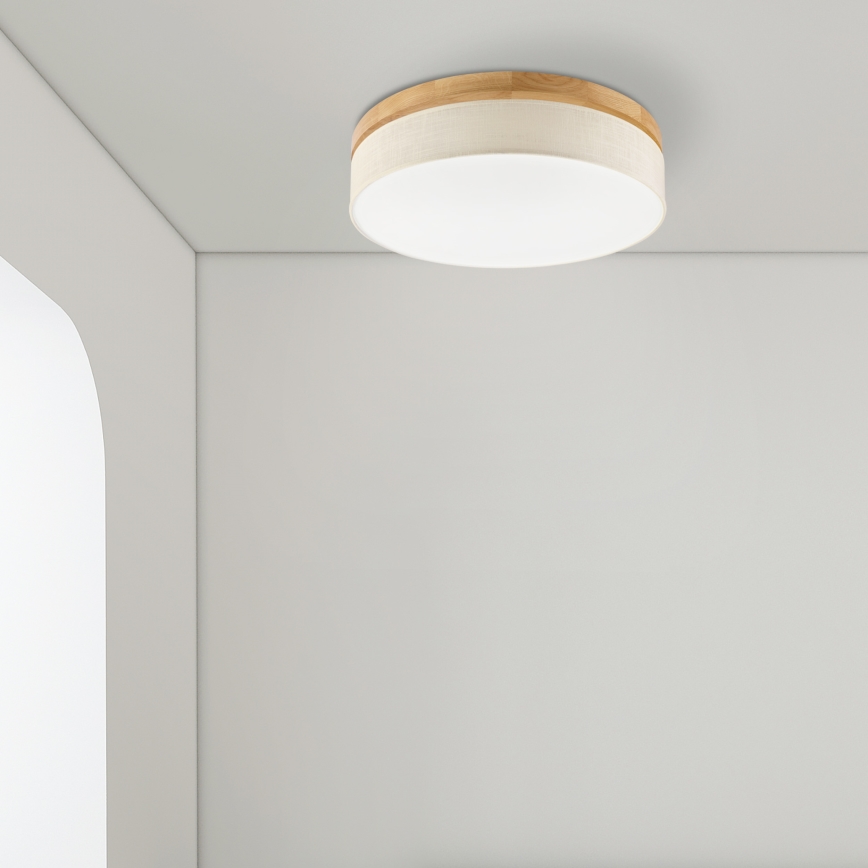 Brilagi - LED Stropní svítidlo BELLADONNA LED/36W/230V pr. 50 cm krémová/dub