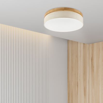 Brilagi - LED Stropní svítidlo BELLADONNA LED/36W/230V pr. 50 cm krémová/dub