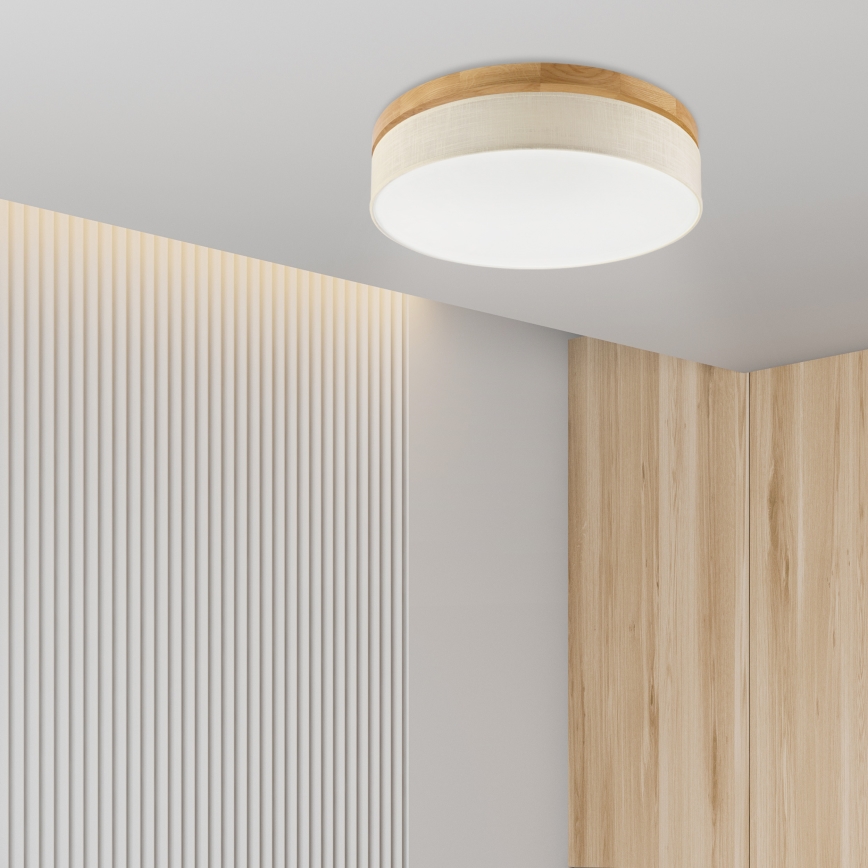 Brilagi - LED Stropní svítidlo BELLADONNA LED/36W/230V pr. 50 cm krémová/dub