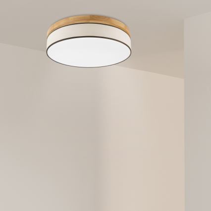 Brilagi - LED Stropní svítidlo BELLADONNA LED/36W/230V pr. 50 cm krémová/dub