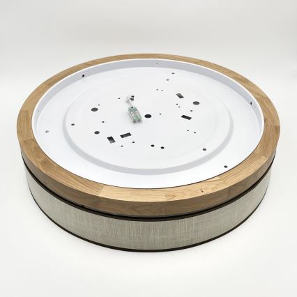 Brilagi - LED Stropní svítidlo BELLADONNA LED/36W/230V pr. 50 cm krémová/dub