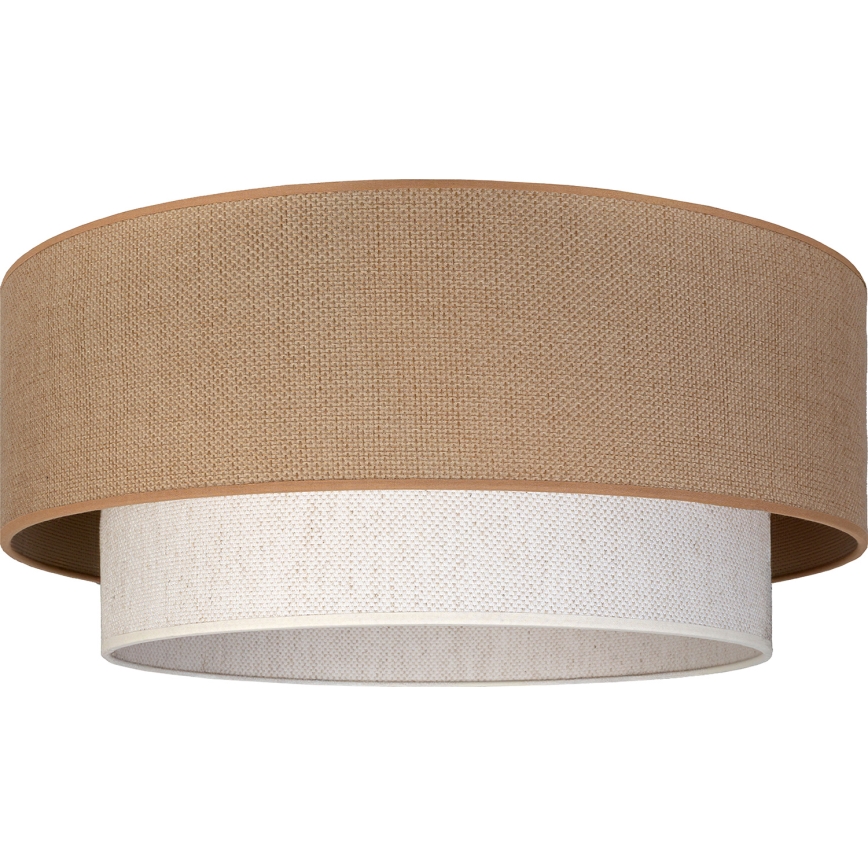 Brilagi - LED Stropní svítidlo BOHO ECO 1xE27/10W/230V pr. 40 cm béžová/krémová