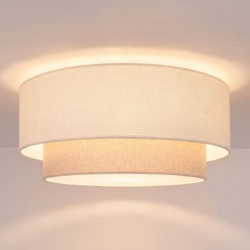 Brilagi - LED Stropní svítidlo BOHO ECO 1xE27/10W/230V pr. 40 cm krémová