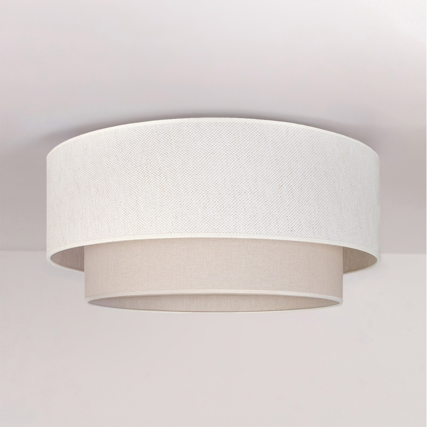 Brilagi - LED Stropní svítidlo BOHO ECO 1xE27/10W/230V pr. 40 cm krémová