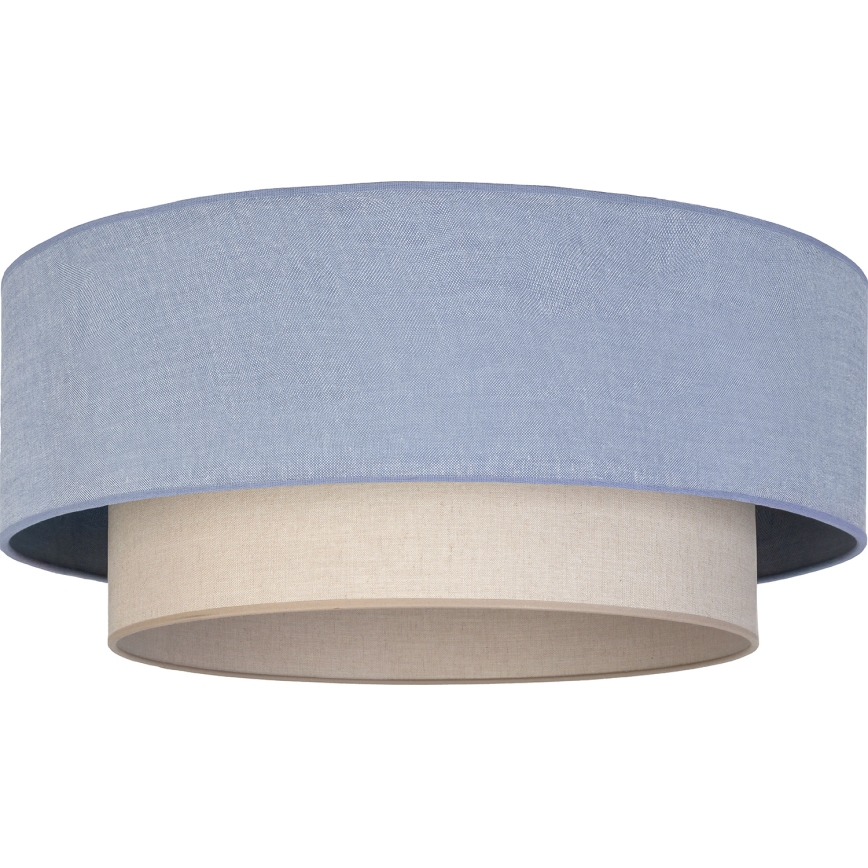 Brilagi - LED Stropní svítidlo BOHO ECO 1xE27/10W/230V pr. 40 cm modrá/krémová