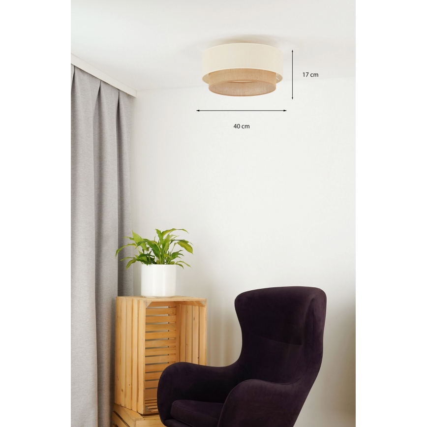 Brilagi - LED Stropní svítidlo BOHO STYLE 1xE27/15W/230V pr. 40 cm