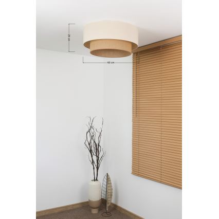 Brilagi - LED Stropní svítidlo BOHO STYLE 3xE27/15W/230V pr. 60 cm