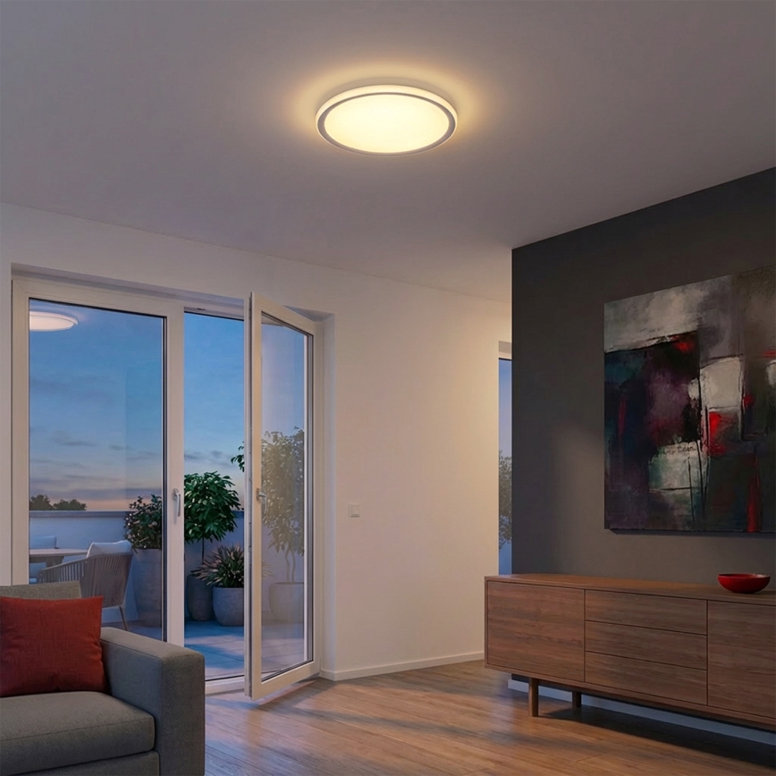 Brilagi - LED Stropní svítidlo CARLOS LED/24W/230V pr. 40 cm bílá