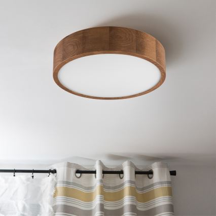 Brilagi - LED Stropní svítidlo CARVALHO 2xE27/15W/230V dub třešeň pr. 37 cm
