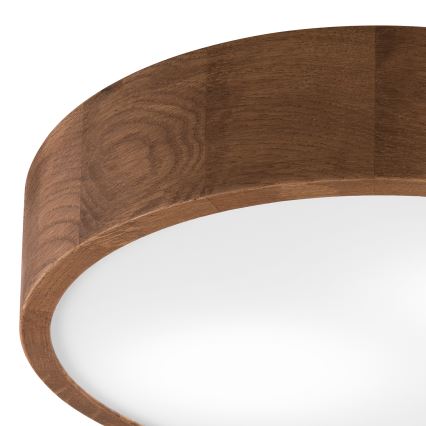 Brilagi - LED Stropní svítidlo CARVALHO 2xE27/15W/230V dub třešeň pr. 37 cm
