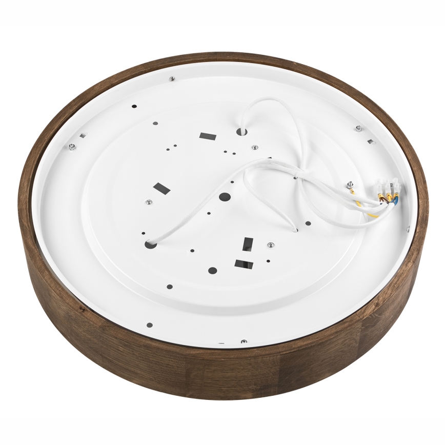 Brilagi - LED Stropní svítidlo CARVALHO 3xE27/60W/230V dub ořech pr. 47 cm