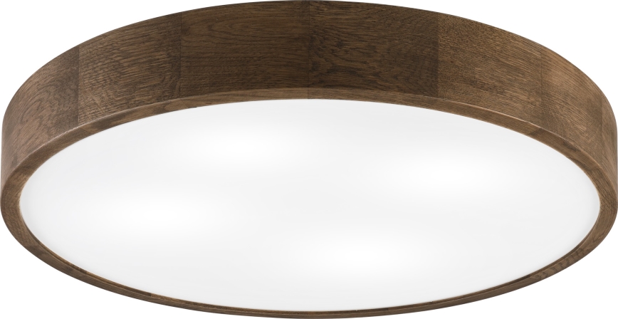Brilagi - LED Stropní svítidlo CARVALHO 4xE27/60W/230V dub ořech pr. 57,5 cm
