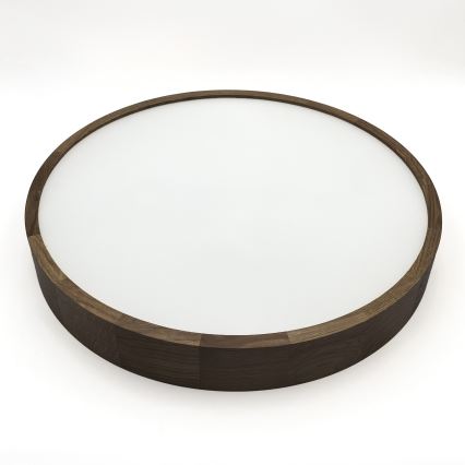 Brilagi - LED Stropní svítidlo CARVALHO 4xE27/60W/230V dub ořech pr. 57,5 cm
