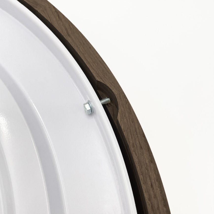 Brilagi - LED Stropní svítidlo CARVALHO 4xE27/60W/230V dub ořech pr. 57,5 cm