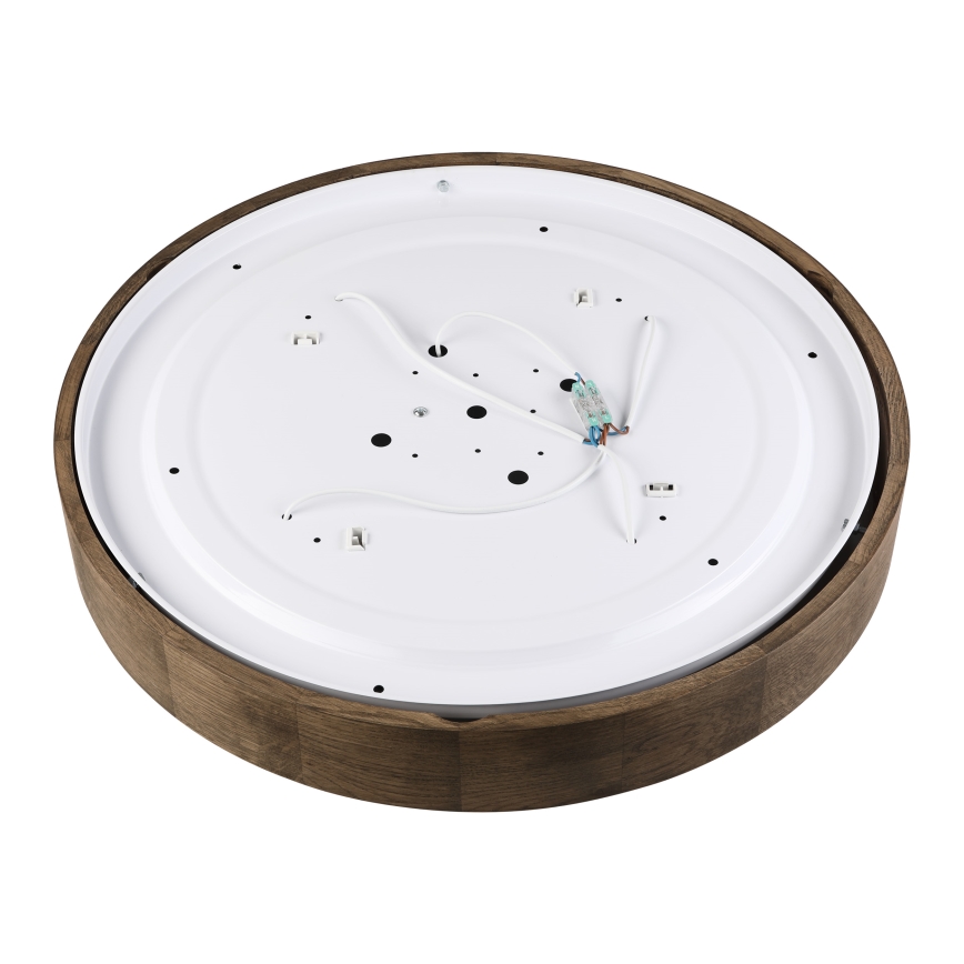 Brilagi - LED Stropní svítidlo CARVALHO 4xE27/60W/230V dub ořech pr. 57,5 cm