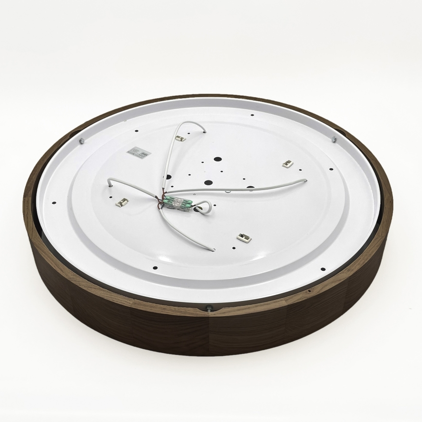 Brilagi - LED Stropní svítidlo CARVALHO 4xE27/60W/230V dub ořech pr. 57,5 cm