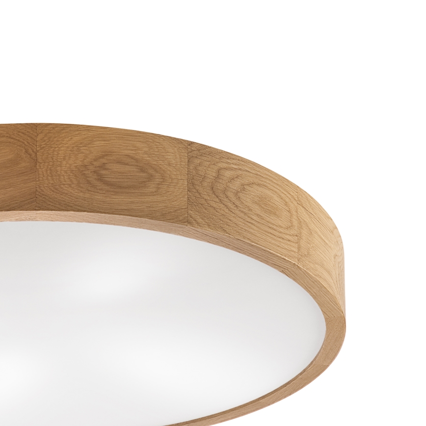Brilagi - LED Stropní svítidlo CARVALHO 4xE27/60W/230V dub pr. 57,5 cm