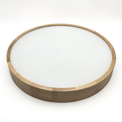 Brilagi - LED Stropní svítidlo CARVALHO 4xE27/60W/230V dub pr. 57,5 cm