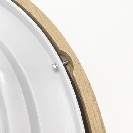 Brilagi - LED Stropní svítidlo CARVALHO 4xE27/60W/230V dub pr. 57,5 cm