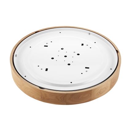 Brilagi - LED Stropní svítidlo CARVALHO 4xE27/60W/230V dub pr. 57,5 cm