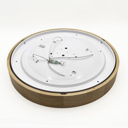 Brilagi - LED Stropní svítidlo CARVALHO 4xE27/60W/230V dub pr. 57,5 cm
