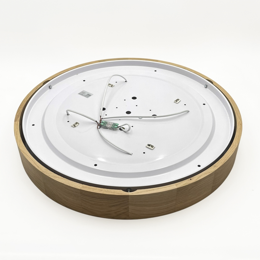 Brilagi - LED Stropní svítidlo CARVALHO 4xE27/60W/230V dub pr. 57,5 cm