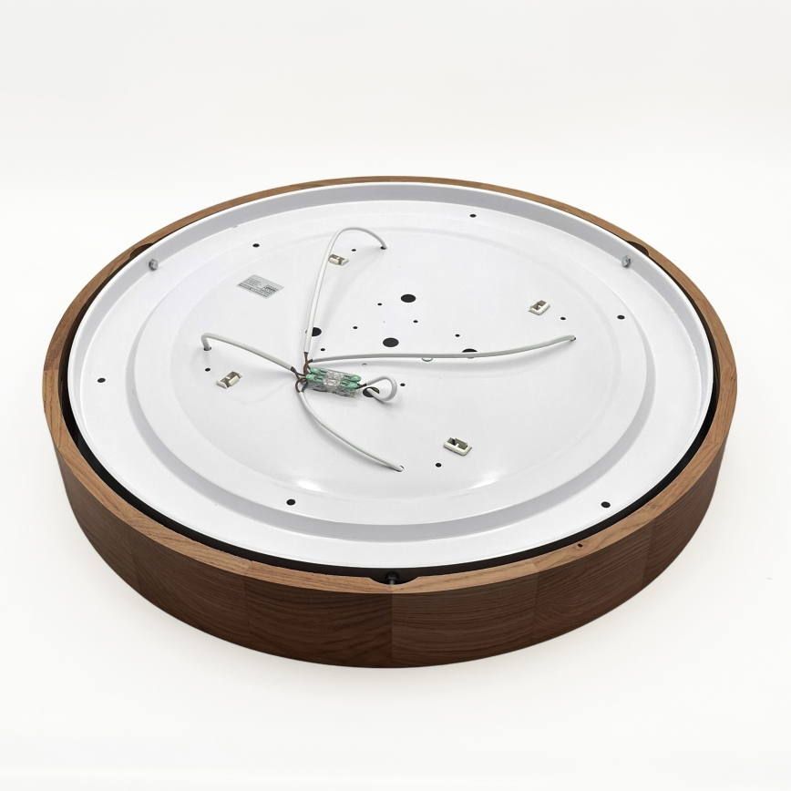Brilagi - LED Stropní svítidlo CARVALHO 4xE27/60W/230V dub třešeň pr. 57,5 cm