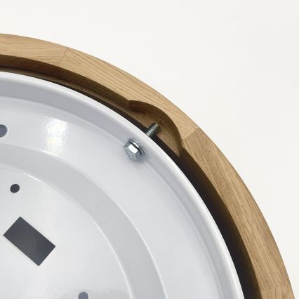 Brilagi - LED Stropní svítidlo CARVALHO MODERN 1xE27/60W/230V pr. 27,5 cm dub
