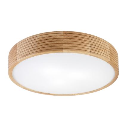 Brilagi - LED Stropní svítidlo CARVALHO MODERN 3xE27/60W/230V pr. 47,5 cm dub