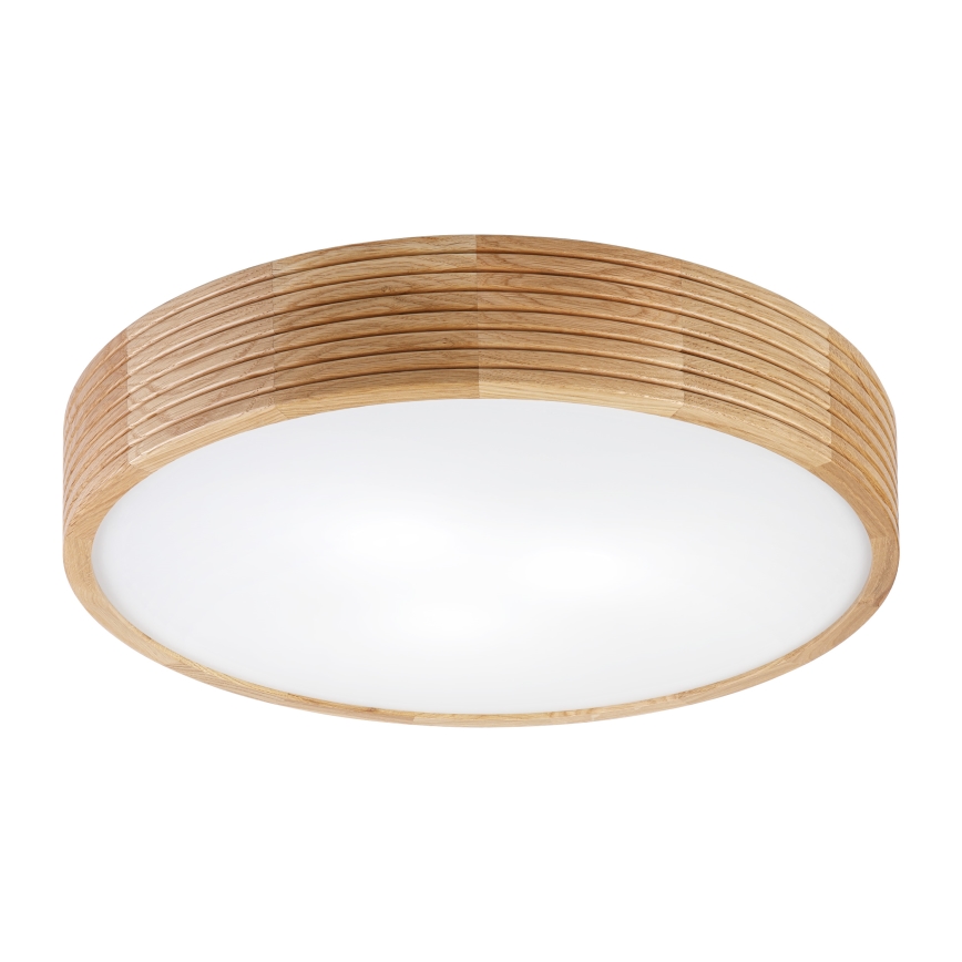 Brilagi - LED Stropní svítidlo CARVALHO MODERN 3xE27/60W/230V pr. 47,5 cm dub