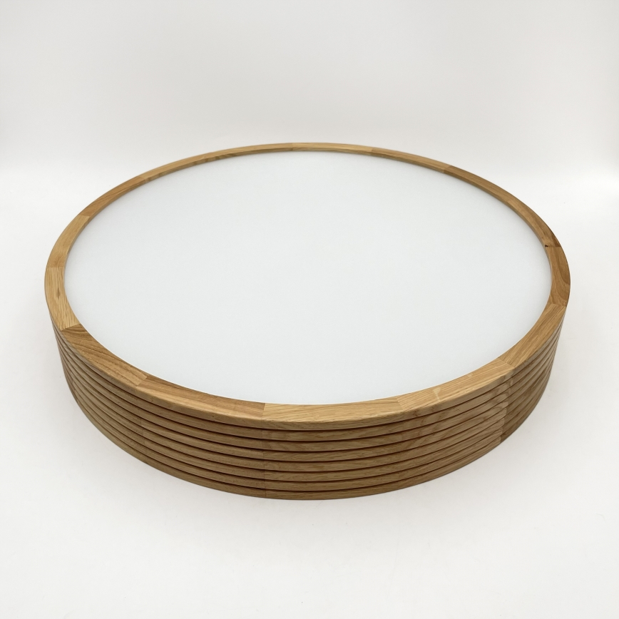 Brilagi - LED Stropní svítidlo CARVALHO MODERN 3xE27/60W/230V pr. 47,5 cm dub