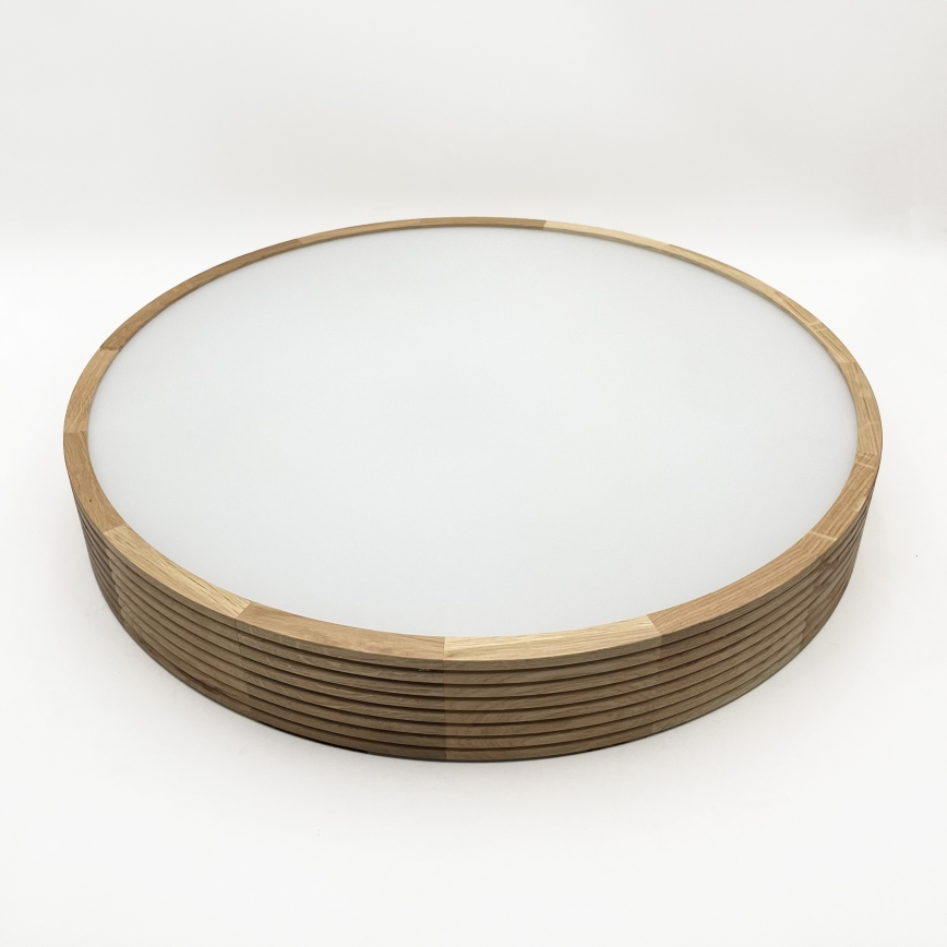 Brilagi - LED Stropní svítidlo CARVALHO MODERN 4xE27/60W/230V dub pr. 57,5 cm