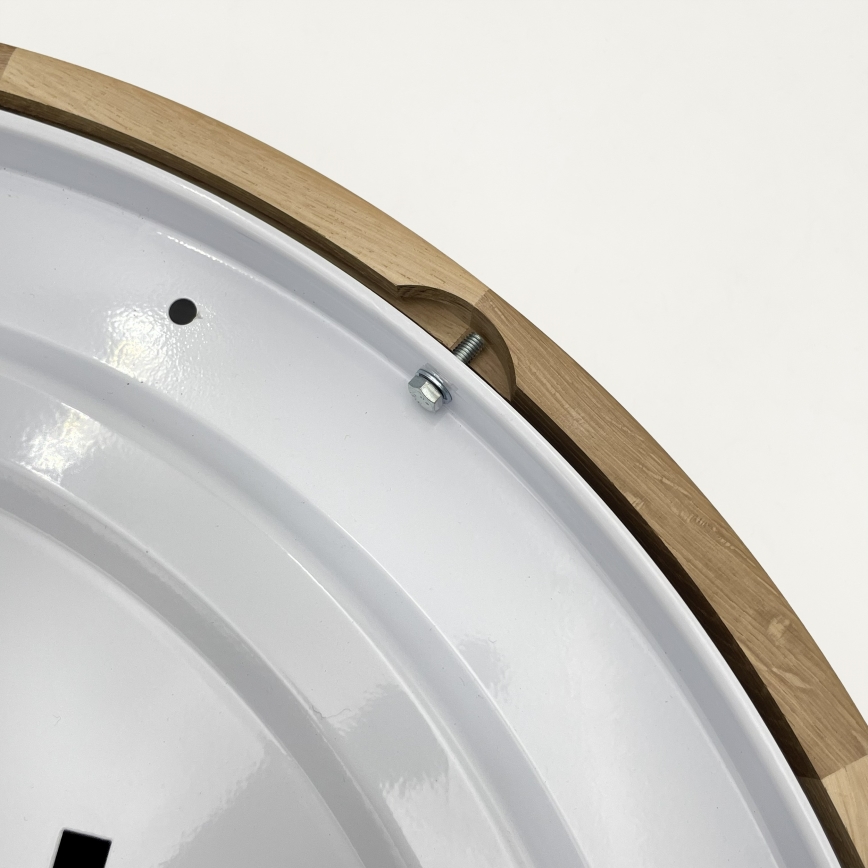 Brilagi - LED Stropní svítidlo CARVALHO MODERN 4xE27/60W/230V dub pr. 57,5 cm