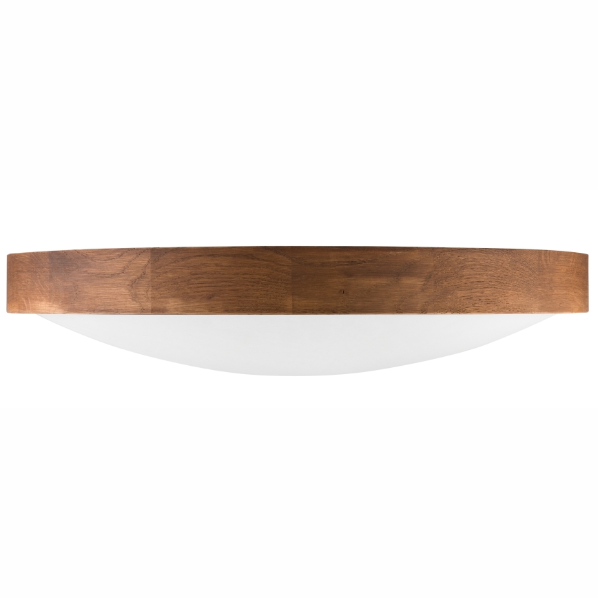 Brilagi - LED Stropní svítidlo CARVALHO SLIM 3xE27/60W/230V dub třešeň pr. 47 cm