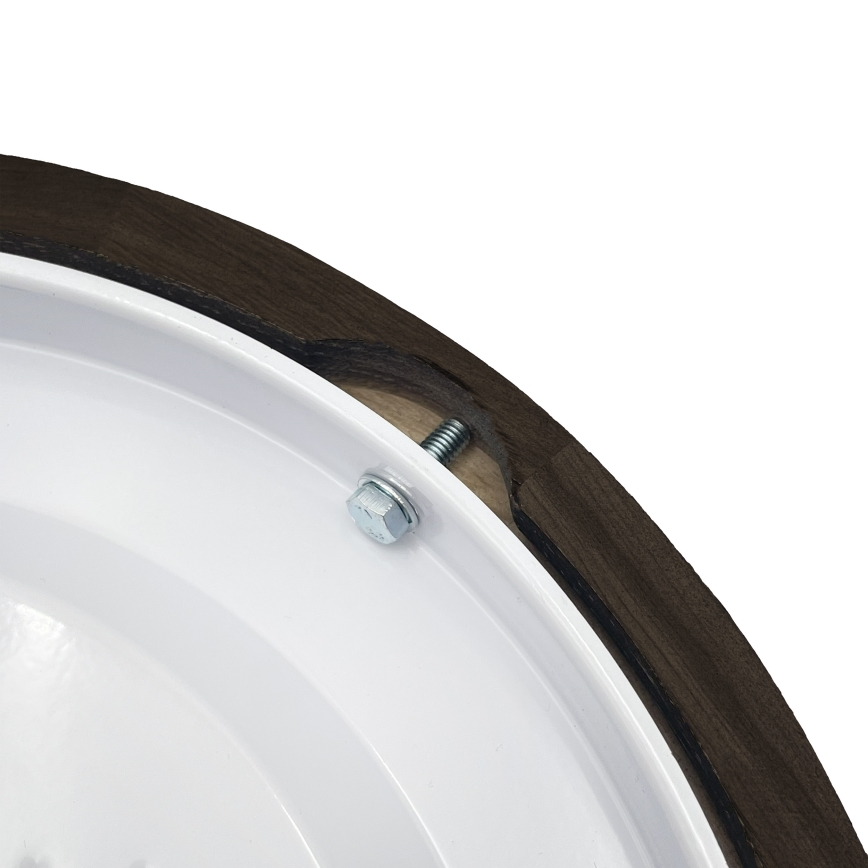 Brilagi - LED Stropní svítidlo CARVALHO SMOKEY LED/20W/230V dub pr. 27,5 cm