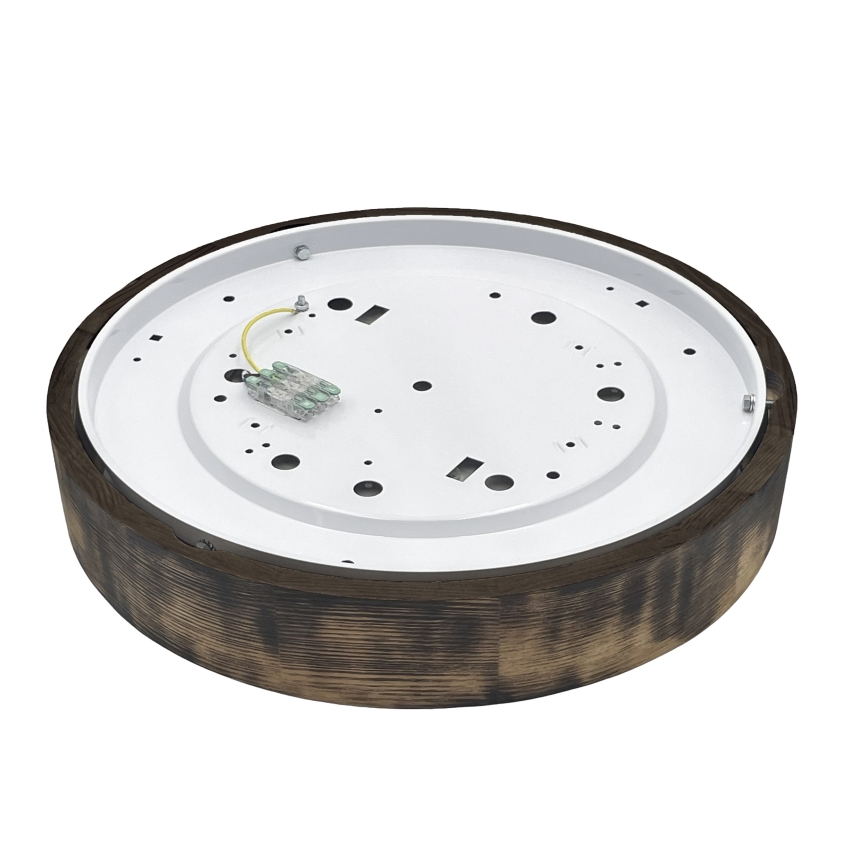 Brilagi - LED Stropní svítidlo CARVALHO SMOKEY LED/36W/230V dub pr. 47,5 cm